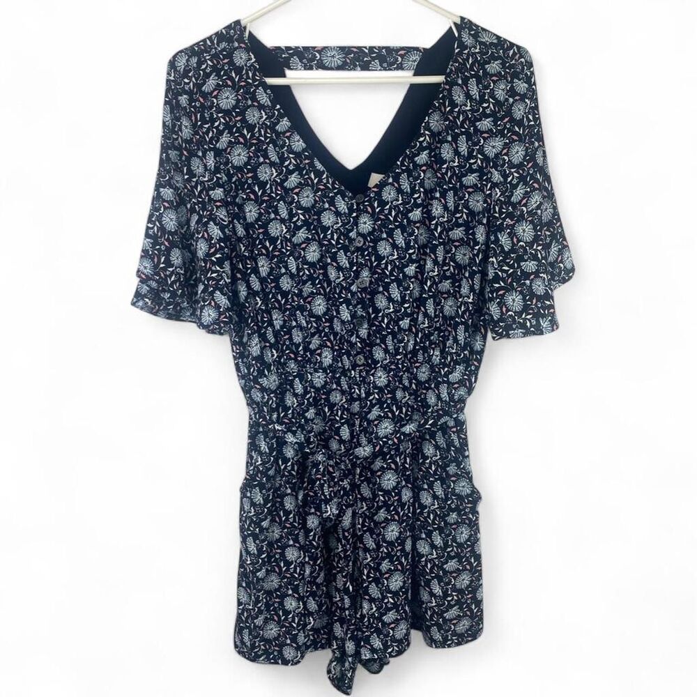 Loft Women's Blue and Navy Dress